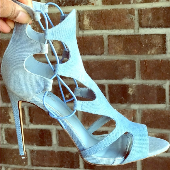 jubilee shoes size 11 denim strap heels can fit size 12 poshmark heels size 12